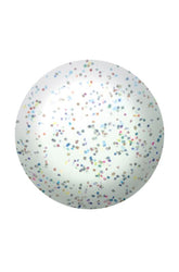 IBD Just Gel Polish Fireworks swatch showing multicolor glitter in a clear base, ideal for party-ready nails.